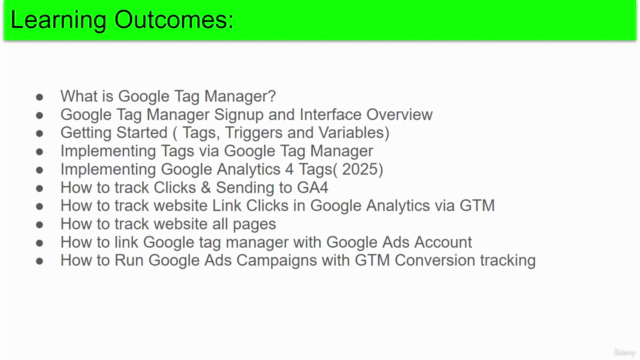 Google Tag Manager (GTM) Training Course - Basic to Advance – Screenshot 1