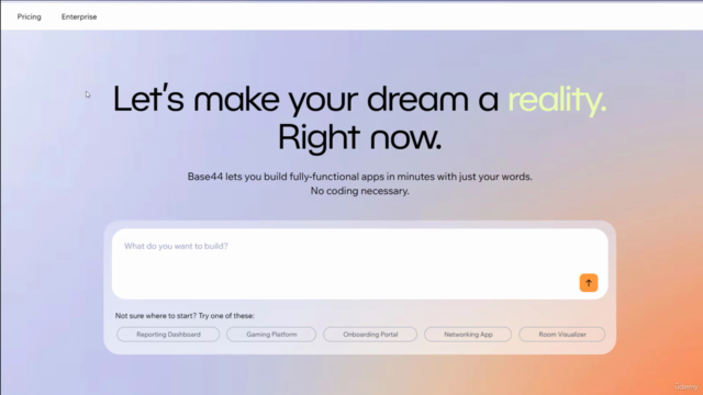 AI Driven Development with Base44 – Screenshot 3