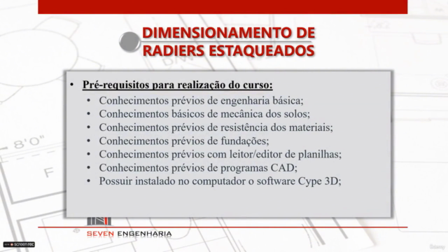 Dimensionamento de radiers estaqueados – Screenshot 1