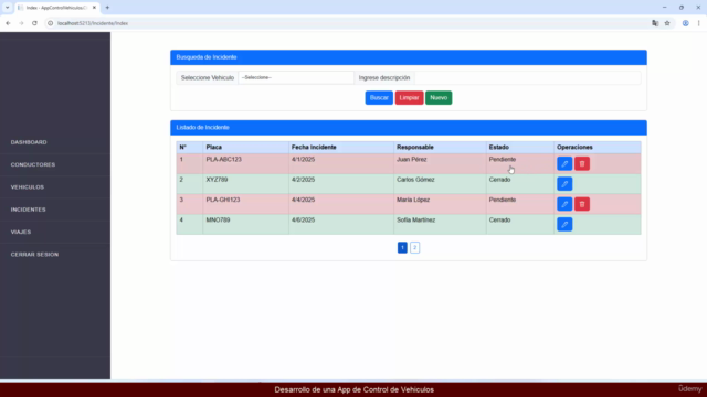 Asp .net Core MVC Net 9 crear y consumir Web API (N Capas) – Screenshot 2