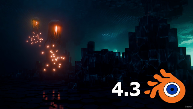 Blender Geometry Nodes - Alien Worlds, Tentacles & Terrain – Screenshot 2