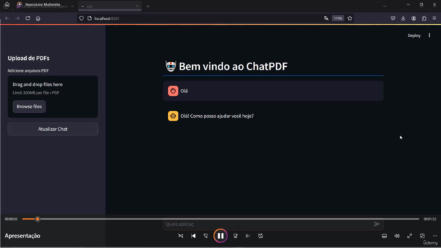 Aprenda Python do Zero Criando 10 Projetos de IA Generativa – Screenshot 1