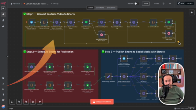 Automatiser la création de Shorts YouTube viraux avec n8n – Screenshot 2