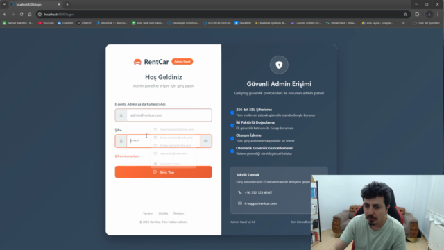 .NET 9 ve Angular 20 ile Rent A Car Projesi (Clean Arc, DDD) – Screenshot 3