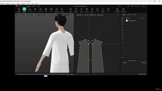 Beginner Garment Practice: Tunic and Pants Combo – Screenshot 1