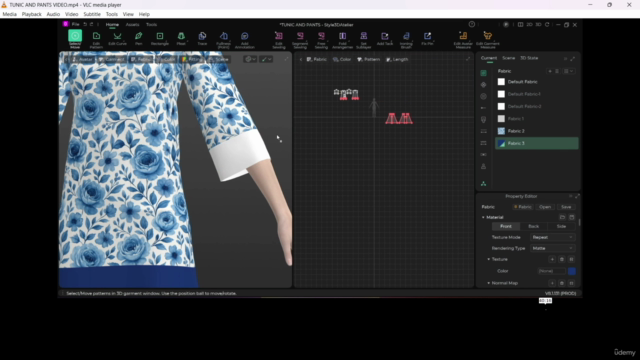 Beginner Garment Practice: Tunic and Pants Combo – Screenshot 2