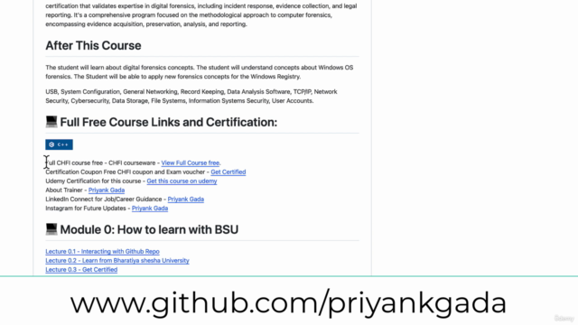 Digital Forensics Concepts - 3 in 1 Certification – Screenshot 1
