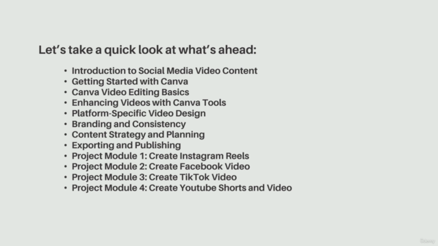Canva Social Media Video Editing MasterClass Edit Like a Pro – Screenshot 1