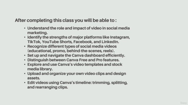 Canva Social Media Video Editing MasterClass Edit Like a Pro – Screenshot 3