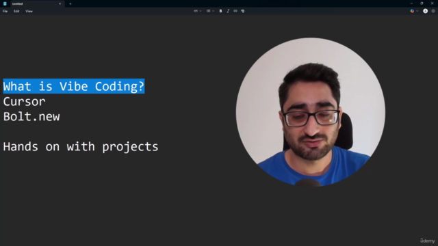 Vibe Coding to Build Software Products, Apps | Bolt + Cursor – Screenshot 2