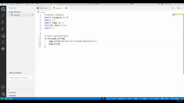 Python Projeleri 1: Görüntü İşleme Web Uygulaması – Screenshot 3