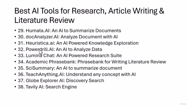 Best AI Tools for Research, Article Writing & Literature – Screenshot 4