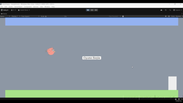 Unity İle 2D Oyun Yapmayı Öğren! (Kodlama + Tasarım) – Screenshot 1