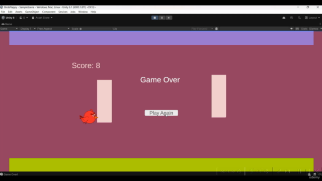 Unity İle 2D Oyun Yapmayı Öğren! (Kodlama + Tasarım) – Screenshot 3