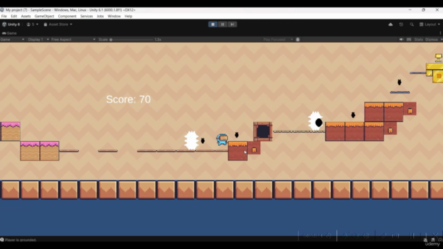 Unity İle 2D Oyun Yapmayı Öğren! (Kodlama + Tasarım) – Screenshot 4