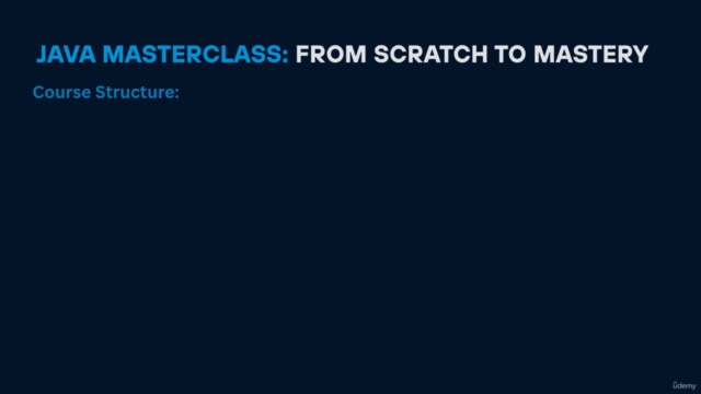 Java Masterclass From Basic to Advance – Screenshot 3