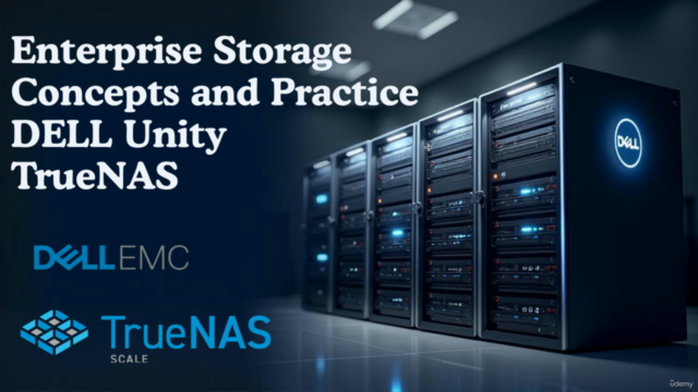 Storage Concepts and Practice DELL Unity &TrueNAS بالعربي – Screenshot 1