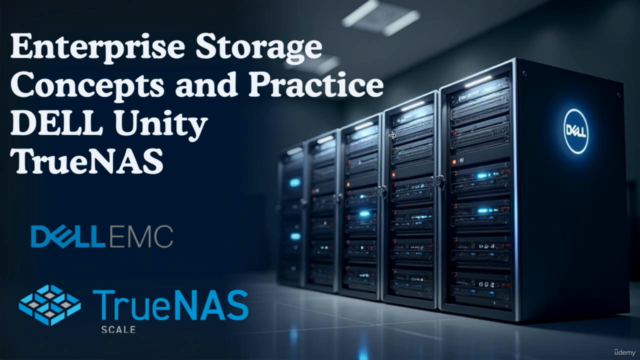 Storage Concepts and Practice DELL Unity &TrueNAS بالعربي – Screenshot 2