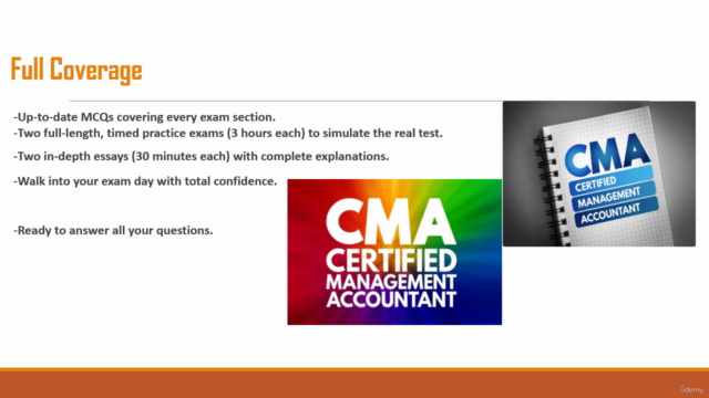 Certified Management Accountant Part 1: Full Preparation – Screenshot 3