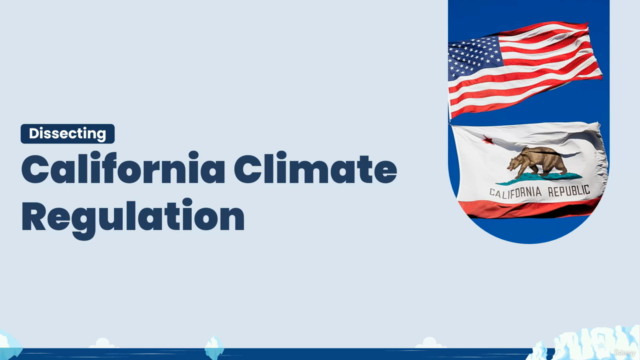 California Climate Reporting Regulation - Executive Course – Screenshot 1
