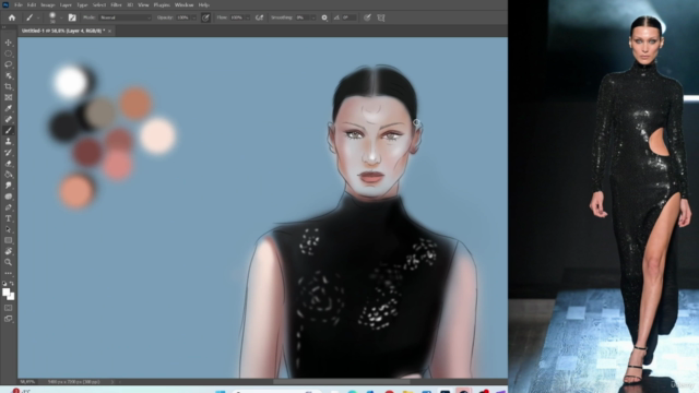 Digital Fashion Illustration Course: Sketch to Runway – Screenshot 3