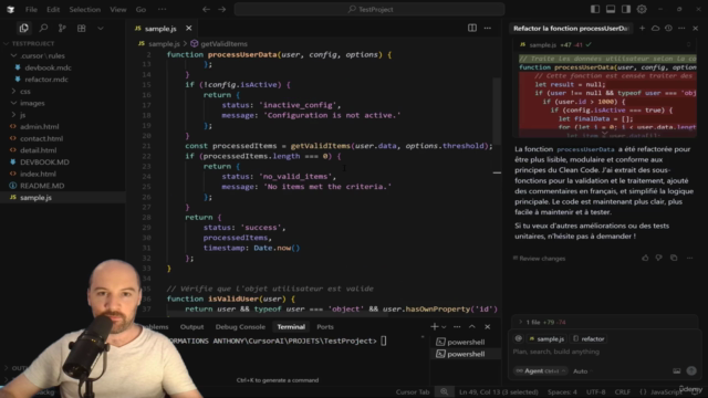 Cursor AI : Maîtrisez l'outil parfait pour le Vibe Coding ! – Screenshot 3