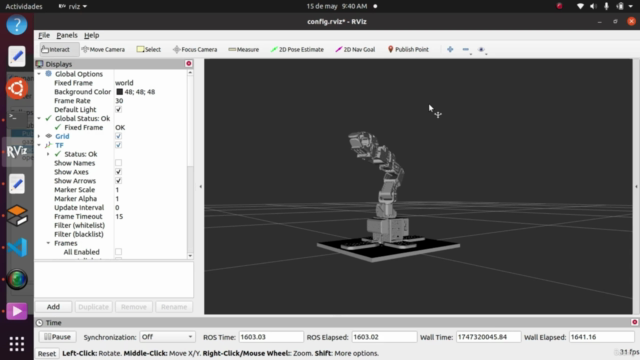 Dominando el futuro, Modelado tridimensional en ROS – Screenshot 4