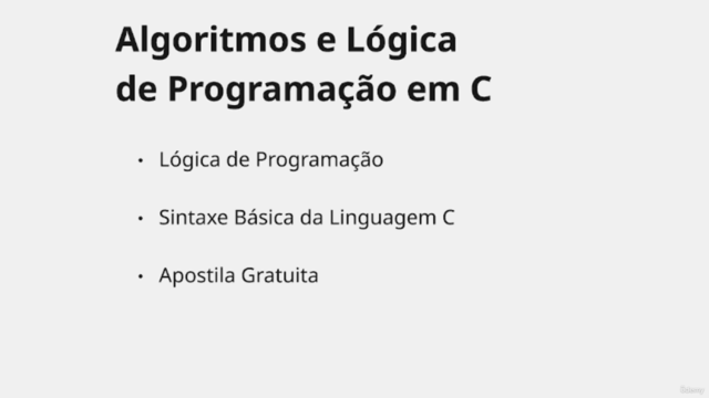 Algoritmo e Lógica de Programação em C – Screenshot 1