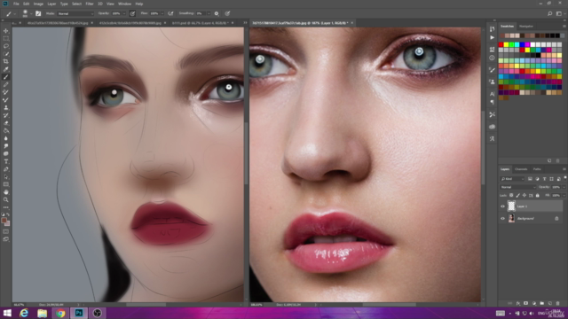 The Ultimate Digital Drawing Class: Portrait Paintings – Screenshot 3