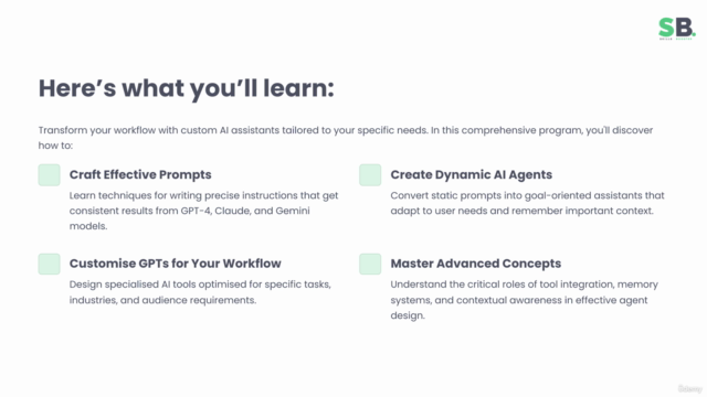 Building Basic AI Agents and Custom GPTs – Screenshot 3