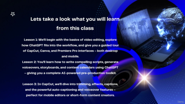 Video Editing with ChatGPT Adobe Premiere Pro Canva CapCut – Screenshot 2