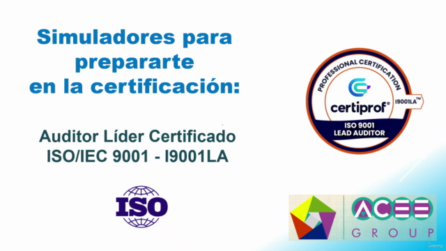 ISO 9001 LEAD AUDITOR (Certiprof): simulador + MATERIAL! – Screenshot 1