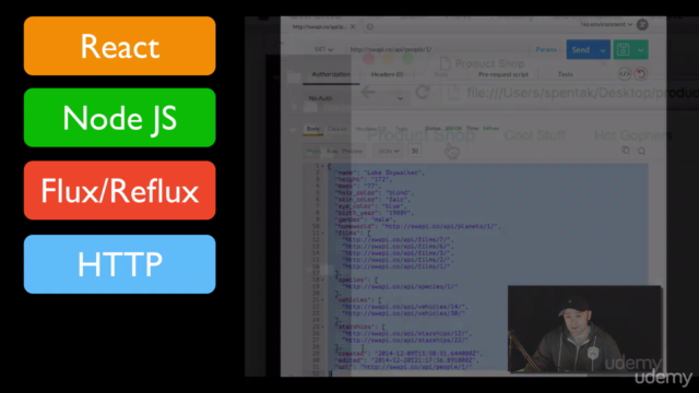 React and Flux Web Development for Beginners – Screenshot 3