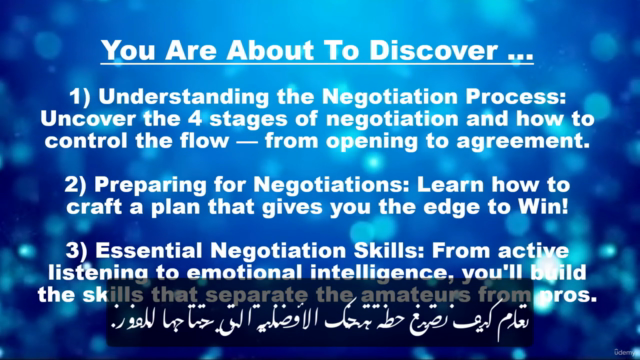 Art of Negotiation (Arabic) | التفاوض (متحدث باللغة العربية) – Screenshot 2