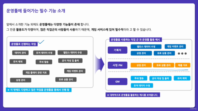 [게임PM/PO]데이터분석과 관리자페이지 기획, 게임로그 설계 강의 – Screenshot 4