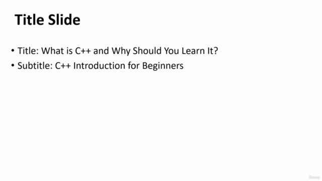 Mastering C++ From Beginner to Advanced Programming – Screenshot 3