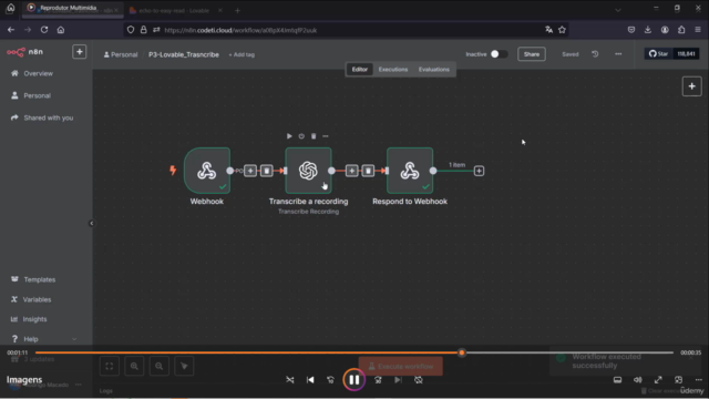 Aprenda Rápido Automação e Vibe Coding com n8n e Lovable – Screenshot 3