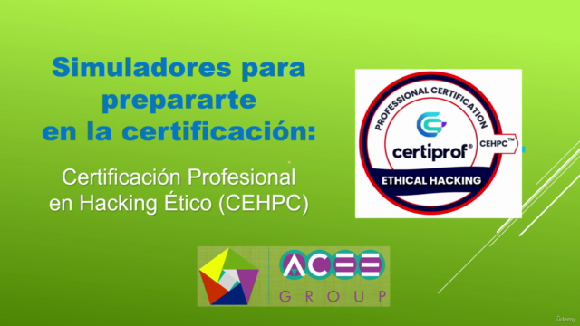 Certificación Profesional en Hacking Ético (CEHPC)-Certiprof – Screenshot 1