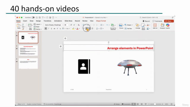 PowerPoint 365: Slide Design and Beyond – Screenshot 4