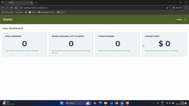 Next.js 15 & Supabase - Online Movie Tickets Booking App – Screenshot 3