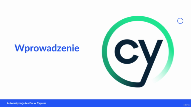 [2025] Cypress od podstaw: Automatyzacja testów – Screenshot 1