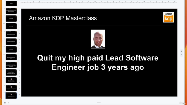 KDP Masterclass For Creative People (Part 2/3) – Screenshot 4