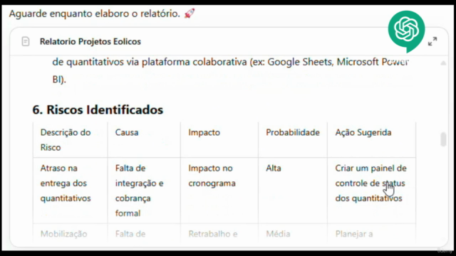 Controle da Obra com WhatsApp e IA – Screenshot 1