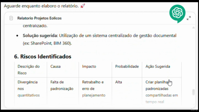 Controle da Obra com WhatsApp e IA – Screenshot 2