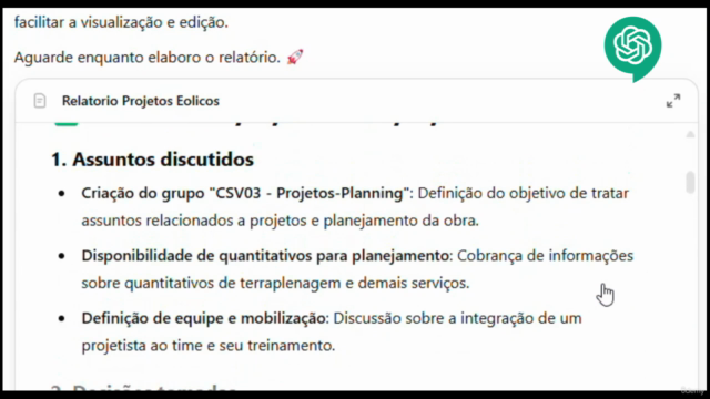 Controle da Obra com WhatsApp e IA – Screenshot 4