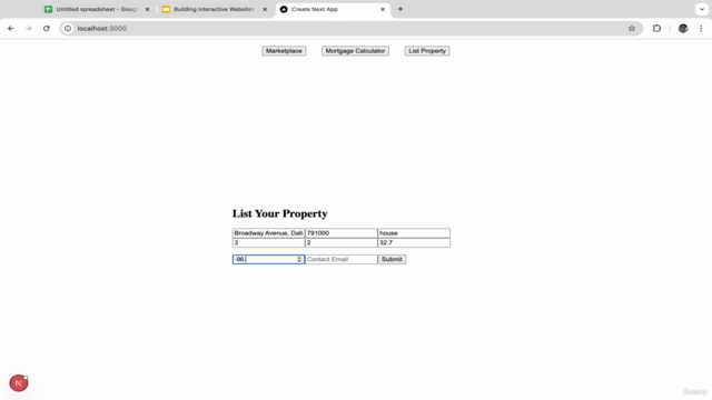 Building Interactive Websites with Next JS, React, Leaflet – Screenshot 3
