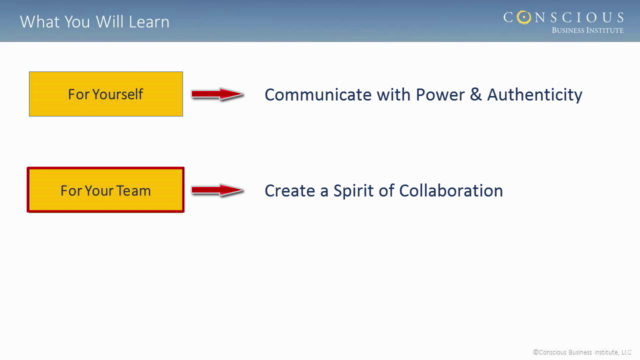 Conscious Business: Building Positive Relationships – Screenshot 4