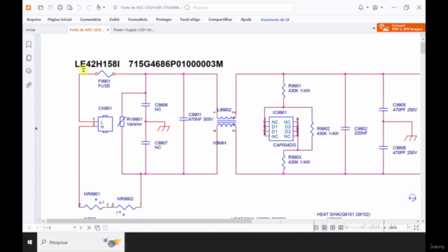 Conserto de fonte de tv - Curso completo – Screenshot 4
