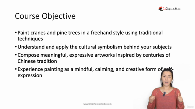Relax With Chinese Painting - Crane & Pine Tree – Screenshot 4