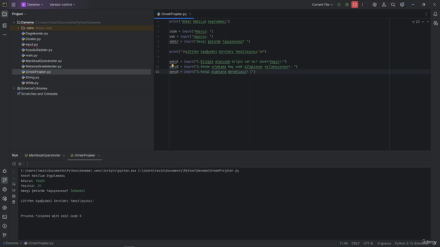 Kodların Dilini Öğren: Python Temelleri  |  2025 – Screenshot 2